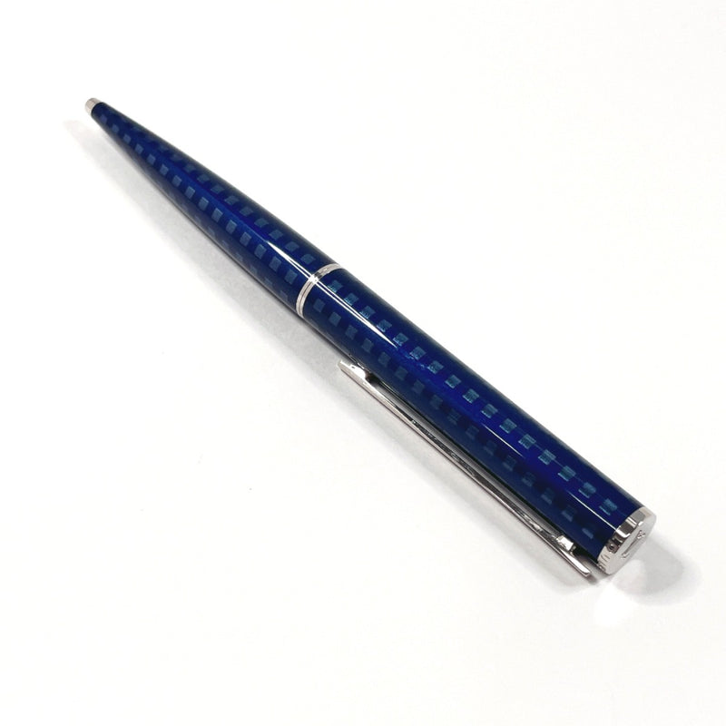 LOUIS VUITTON Ballpoint pen N79155 Jetrack Damier Andigo blue metal blue unisex Second hand