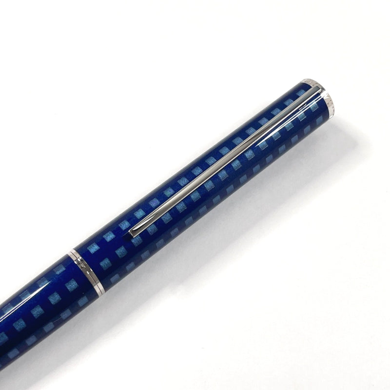 LOUIS VUITTON Ballpoint pen N79155 Jetrack Damier Andigo blue metal blue unisex Second hand