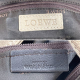 LOEWE Handbag Nappa Aire anagram leather gold Women Second hand