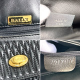 BALLY Handbag quilting leather Black Women Second hand