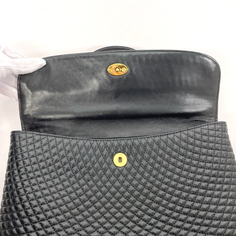 BALLY Handbag quilting leather Black Women Second hand