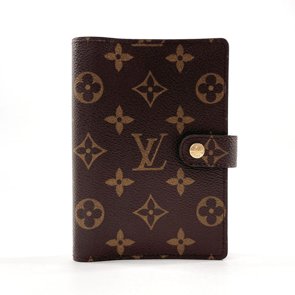 LOUIS VUITTON Notebook cover R20005 Agenda PM Monogram canvas Brown unisex Second hand