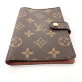 LOUIS VUITTON Notebook cover R20005 Agenda PM Monogram canvas Brown unisex Second hand