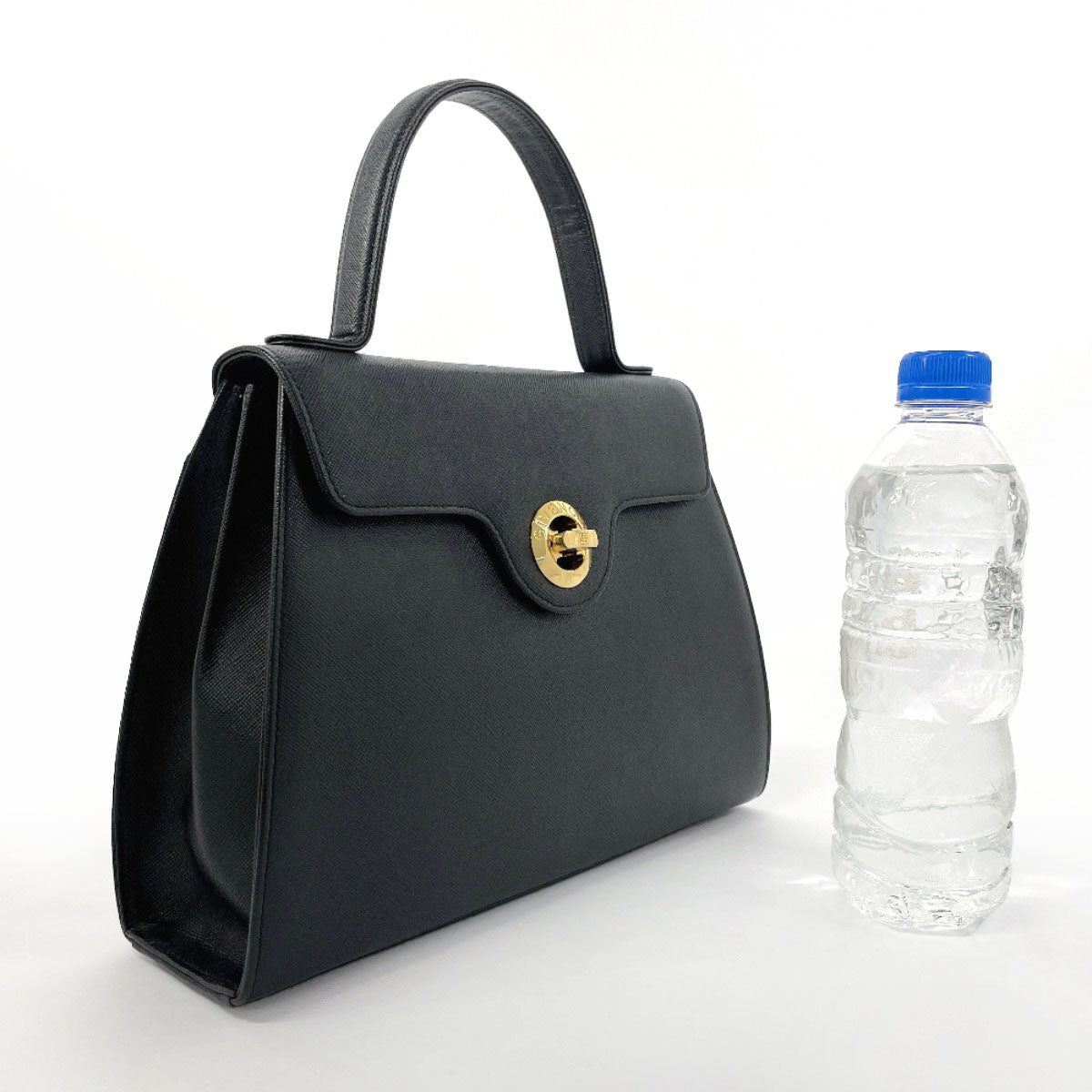 Givenchy Handbag logo leather Black Women Second hand – JP-BRANDS.com