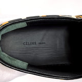 CELINE Slip-on Animal pattern Nylon/rubber Brown Brown mens Second hand