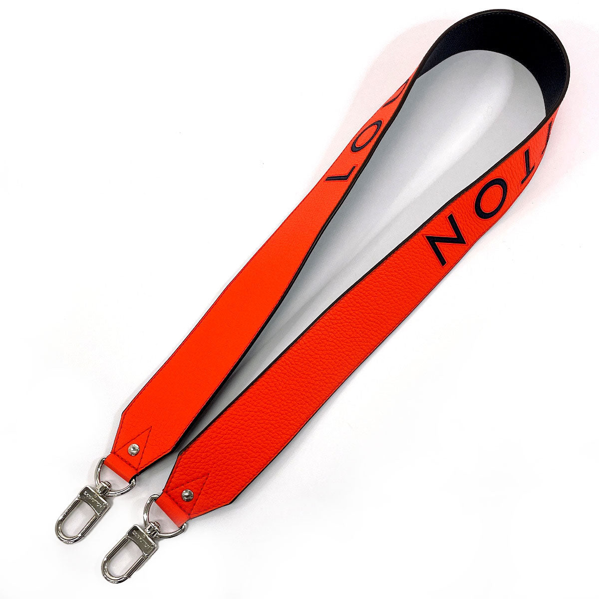 LOUIS VUITTON Shoulder strap JO2427 Taurillon Clemence Orange