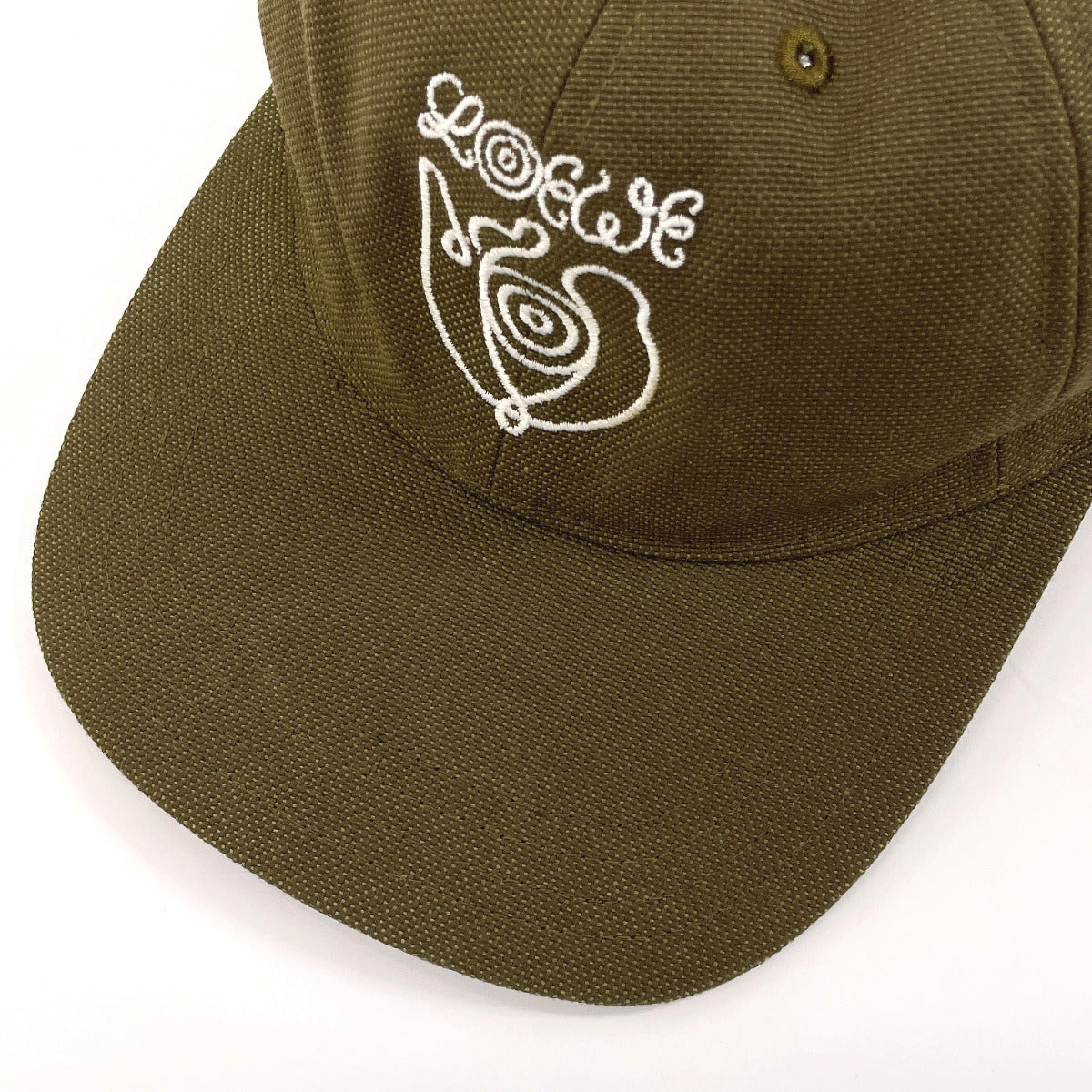 LOEWE cap K664358X12 EYE NATURE Nylon/cotton/acrylic khaki mens