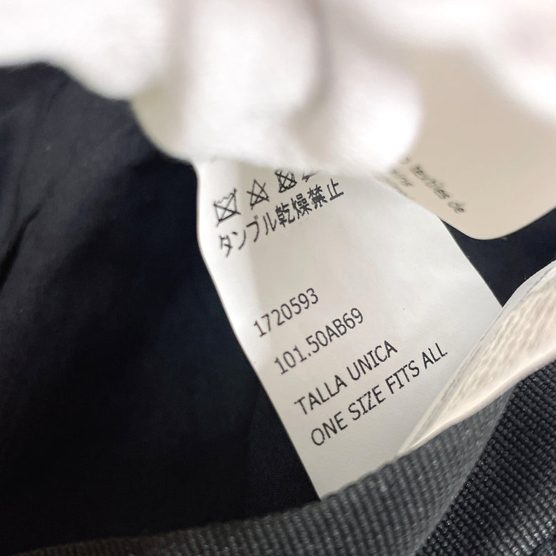 LOEWE cap 101.50AB69 EYE NATURE Nylon/cotton/acrylic Black mens Second hand
