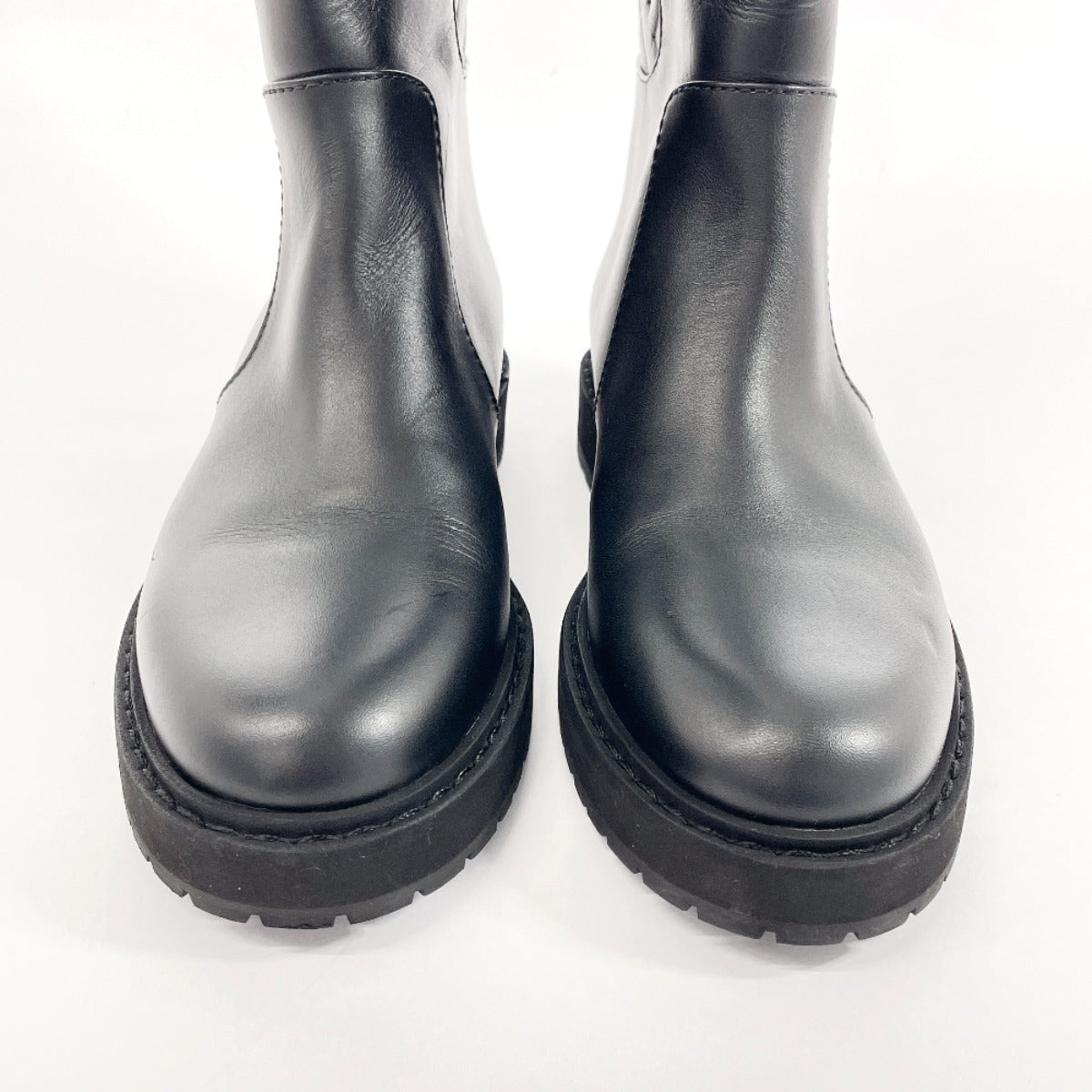 FENDI boots 8U8036 Long boots Zucca 21AW EMBOSSED FF MOTIF leather