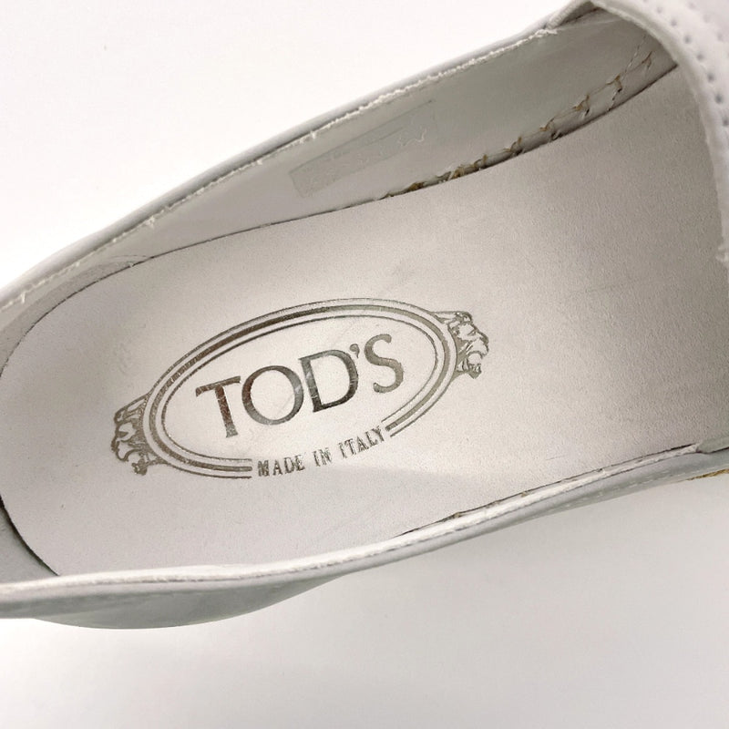 TOD’S Slip-on XXW0TV0J97006SB219 Espadrille rubber/Suede gray Women Second hand