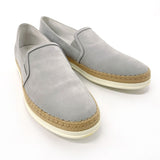 TOD’S Slip-on XXW0TV0J97006SB219 Espadrille rubber/Suede gray Women Second hand