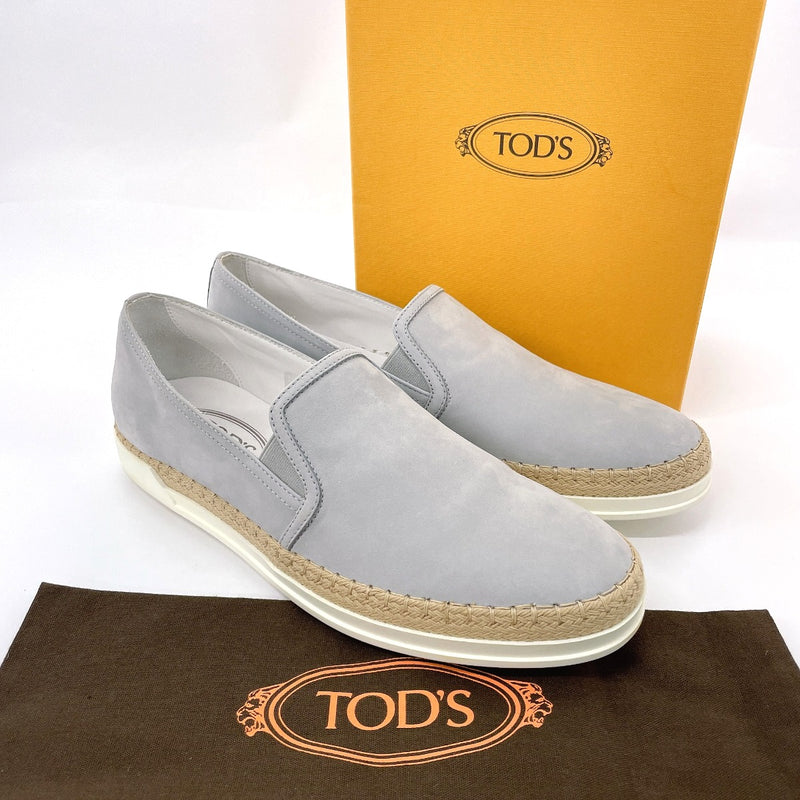 TOD’S Slip-on XXW0TV0J97006SB219 Espadrille rubber/Suede gray Women Second hand