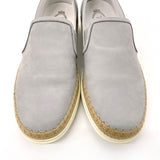 TOD’S Slip-on XXW0TV0J97006SB219 Espadrille rubber/Suede gray Women Second hand