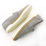 TOD’S Slip-on XXW0TV0J97006SB219 Espadrille rubber/Suede gray Women Second hand