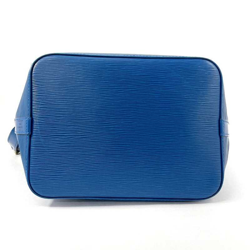 LOUIS VUITTON Shoulder Bag M44105 Petit Noe Epi Leather blue blue Women Second hand