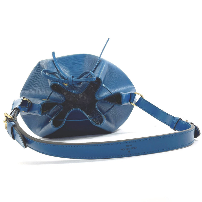 LOUIS VUITTON Shoulder Bag M44105 Petit Noe Epi Leather blue blue Women Second hand