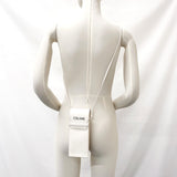 CELINE Shoulder Bag Sunglasses case logo leather white unisex Second hand