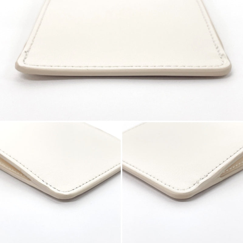 CELINE Shoulder Bag Sunglasses case logo leather white unisex Second hand