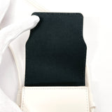CELINE Shoulder Bag Sunglasses case logo leather white unisex Second hand