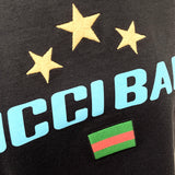 GUCCI Short sleeve T-shirt GUCCI BAND cotton Black mens New