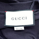 GUCCI Short sleeve T-shirt GUCCI BAND cotton Black mens New