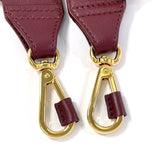 Chloe Shoulder strap leather wine-red Women Second hand