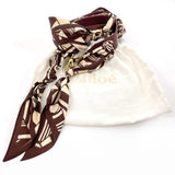 Chloe Shoulder strap leather wine-red Women Second hand