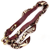 Chloe Shoulder strap leather wine-red Women Second hand