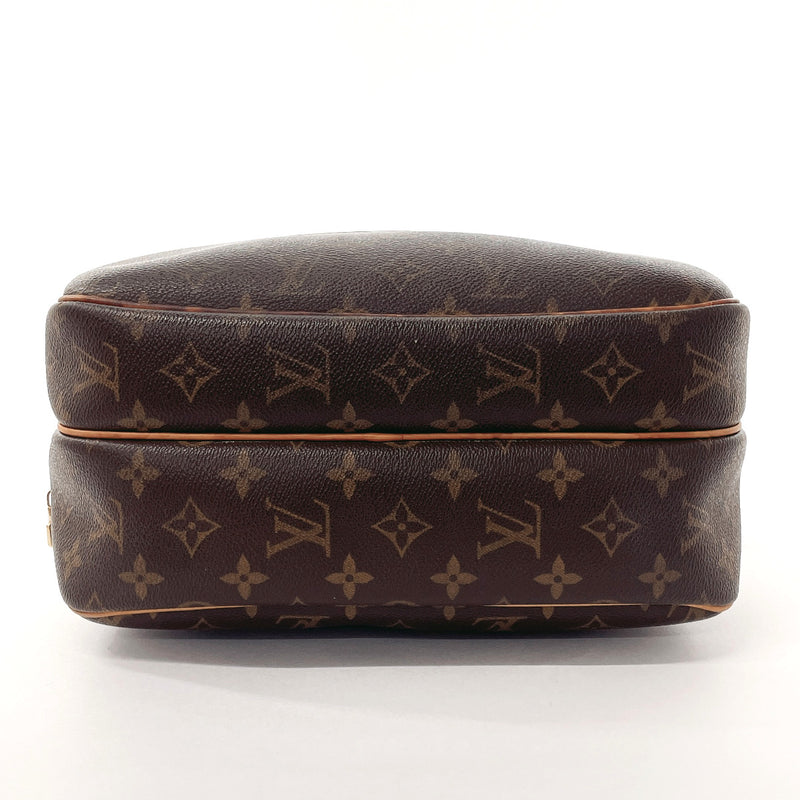 LOUIS VUITTON Shoulder Bag M45254 Reporter PM Monogram canvas Brown unisex Second hand