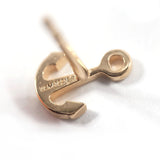 CELINE earring asymmetry metal gold Women Second hand