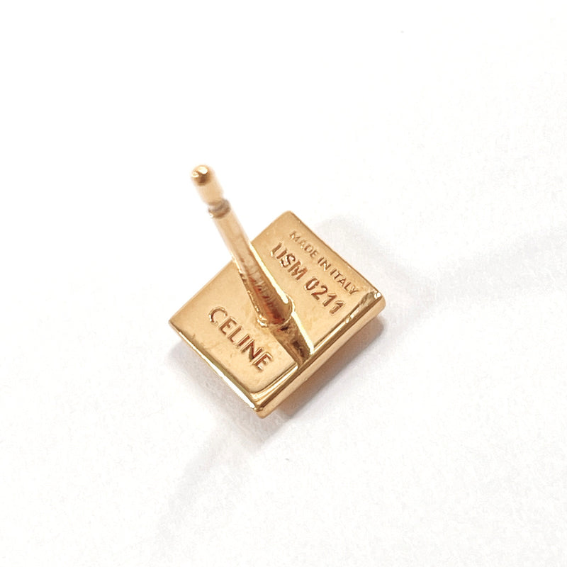 CELINE earring anchor motif metal gold Women Second hand