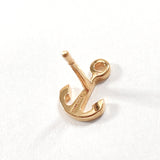 CELINE earring anchor motif metal gold Women Second hand