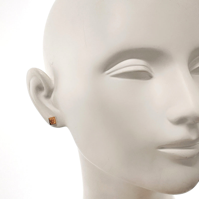 CELINE earring anchor motif metal gold Women Second hand