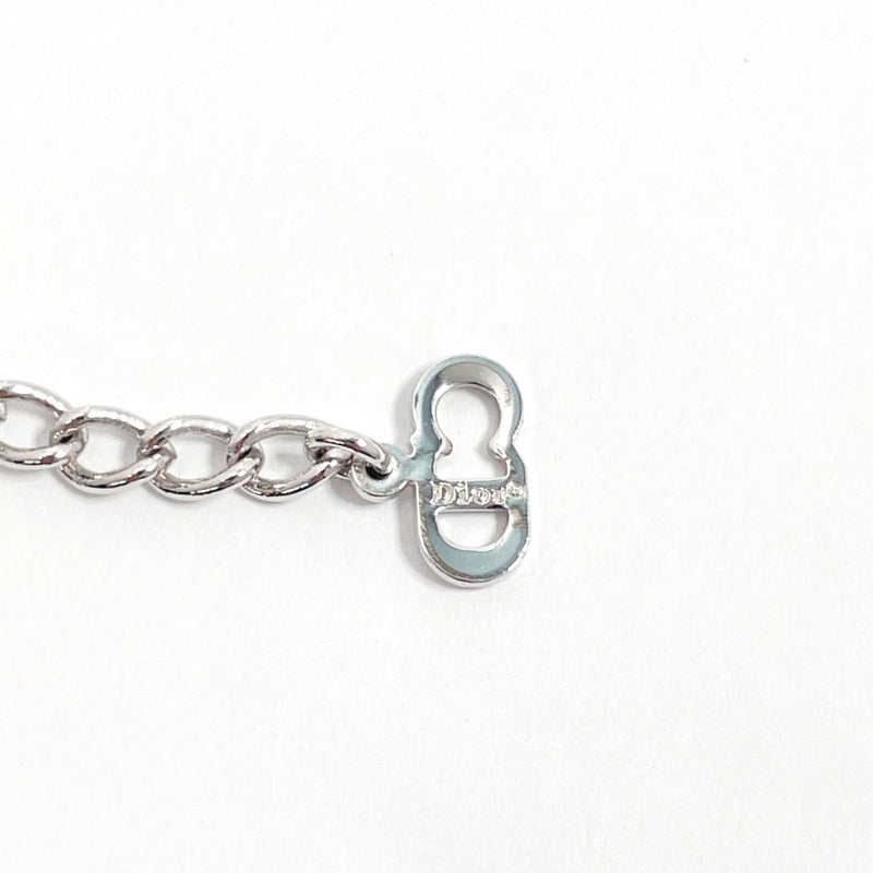 Christian Dior bracelet logo metal Silver Women Second hand