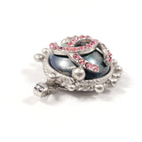 CHANEL Pendant top COCO Mark metal/Rhinestone Silver 02 C Women Second hand