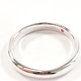 TIFFANY&Co. Ring Stacking band Elsa Peretti Silver925/Ruby #6.5(JP Size) Silver Women Used