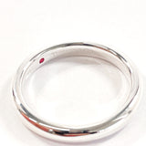 TIFFANY&Co. Ring Stacking band Elsa Peretti Silver925/Ruby #US 3 3/4 Silver Women Second hand