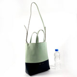 CELINE Handbag 176163 Vertical Hippo Small 2WAY leather green Women Used