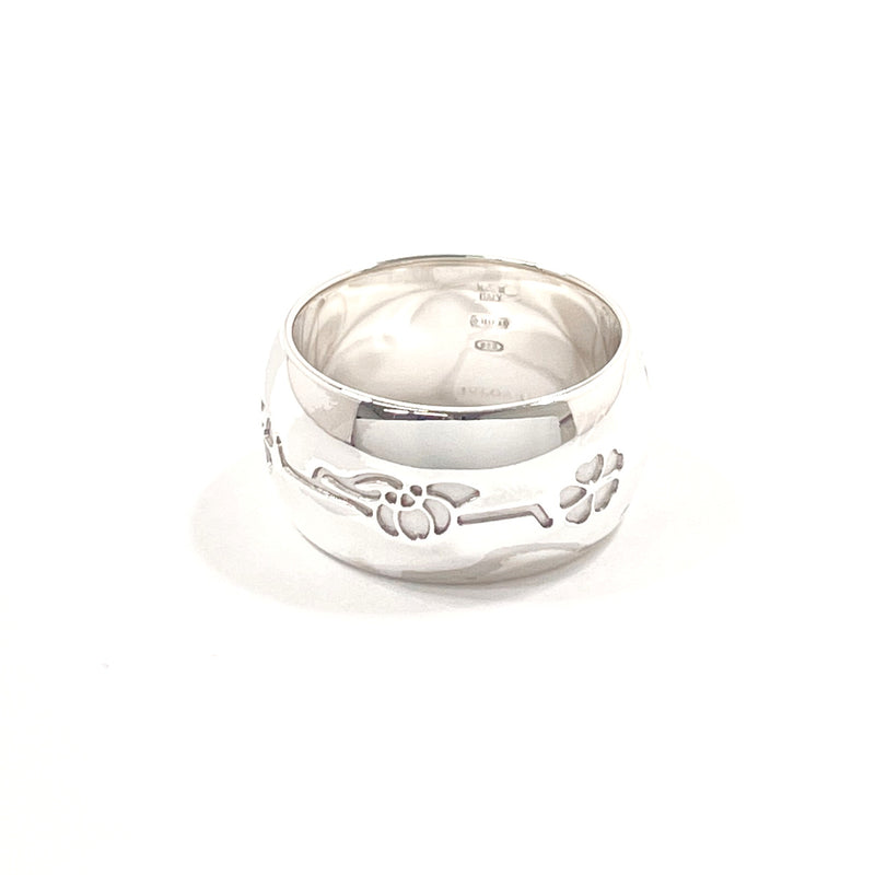 BVLGARI Ring Save the Children Charity Silver925 #11.5(JP Size) Silver Women Used