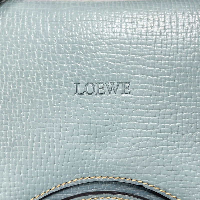 LOEWE Handbag Barcelona 2WAY leather blue Women Used