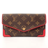 LOUIS VUITTON purse M61184 Portefeuille Sala Retiro Monogram canvas Brown Brown Women Used