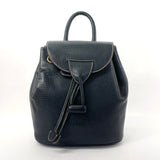 LOEWE Backpack Daypack leather Navy Women Used