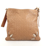 BOTTEGAVENETA Shoulder Bag Intrecciato leather Brown Women Used