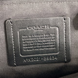 COACH bam bag 89934 Graham Pack leather Black mens Used