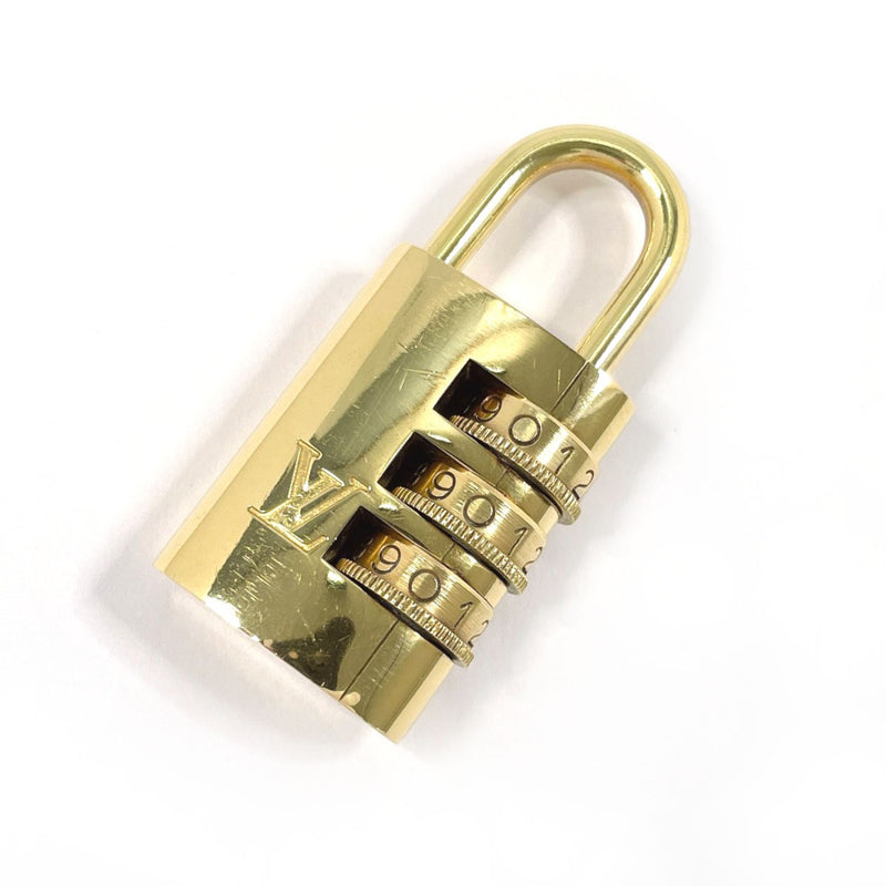 LOUIS VUITTON Cadena Dial padlock padlock brass gold unisex Second hand