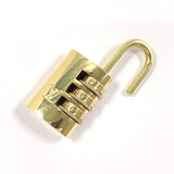 LOUIS VUITTON Cadena Dial padlock padlock brass gold unisex Second hand