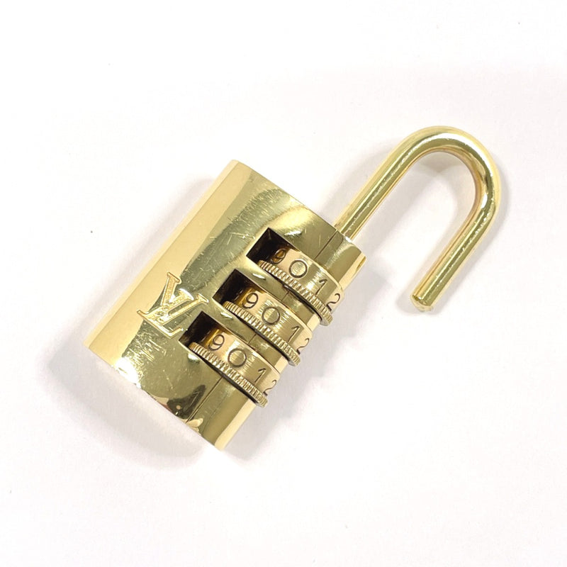 LOUIS VUITTON Cadena Dial padlock padlock brass gold unisex Second hand
