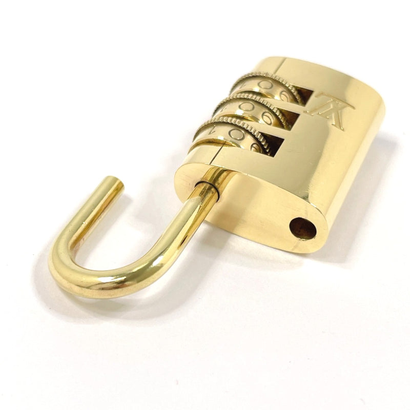 LOUIS VUITTON Cadena Dial padlock padlock brass gold unisex Second hand