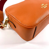 COACH Shoulder Bag C5805 Jess Crossbody 2WAY leather Orange Orange Women Second hand