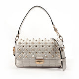 Michael Kors Handbag 30S1G2BL1U Studs 2WAY leather white Women Second hand